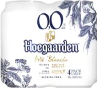 Hoegaarden Wit alcoholvrij set met 4 blikjes van 33cl